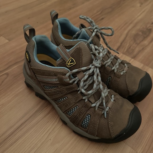 Keen Shoes - KEEN Women's Hiking Shoes Size 7.5 Targhee Trail Leather Brown Outdoor